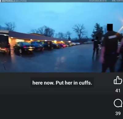 Cops tackle and mace mouthy 14 year old