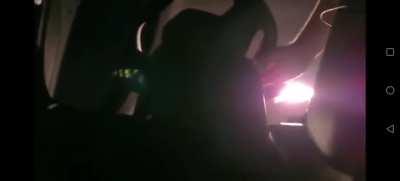 Tricking the car's safety feature into thinking you're driving with a water bottle