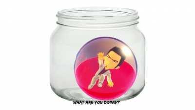 Kiryu in the jar? 😳