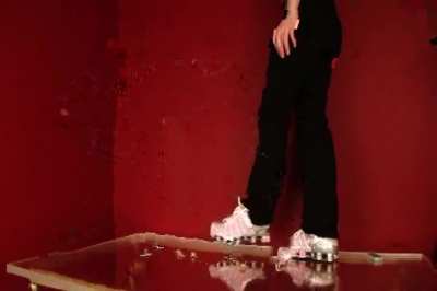 I have videos of women crushing in sneakers and boots, so message me if you’re interested.