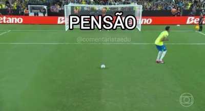 Calma Militão, é só uma cobrança de pênalti 