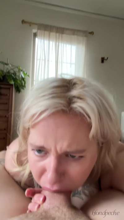 working on my deepthroat training