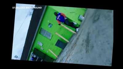 Funny how he lands on the pad