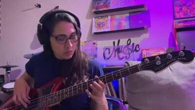 Joey Howard responded to my last bass cover of Why We Ever, and I cried tears of joy. Decided to learn Pure Love. The vocals on this are just ridiculous. 🌺