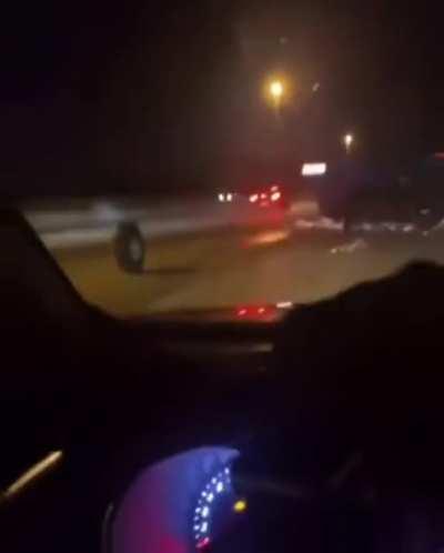 Unexpected Scene on the Highway