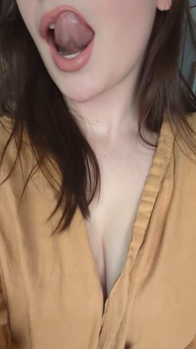 My naughtiest smile to send a message.