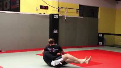 Ronda Rousey and a random Sambo woman get challenged by untrained men