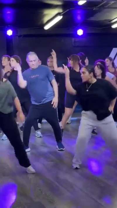 Living his best life.