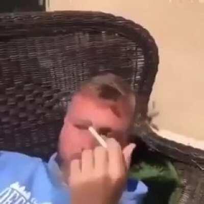 u/jeanclaudvandam nu rezista la deepthroat-ul stapanului Constantin si vomita