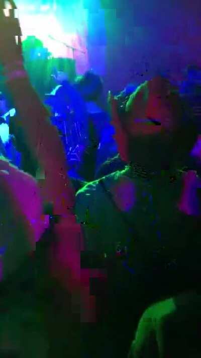 Skylar Spence (AKA: Saint Pepsi) preforming “enjoy yourself” at 100% electronicon 2019