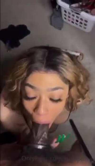 Trillapatra giving head to BBC