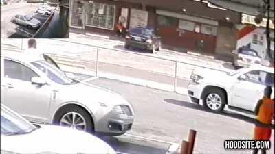 Footage from a shooting in Tampa last week | The shooting took place in the parking lot of the Gold Mine Pawn on July 13th. Despite firing dozens of shots, no one was reported injured in the shooting. Jarrod Isiah Mingo, 21, was later arrested and charged