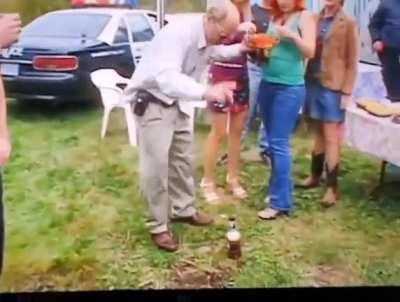 Lahey invented the bottle flip
