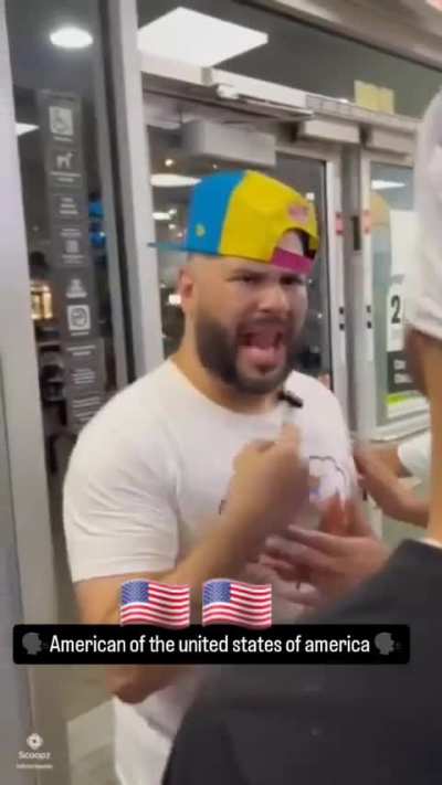 This grown man looks, dresses and sounds like a toddler