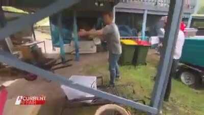 Karen makes an airbnb rental her own home and won't leave. Even hired a security guard.