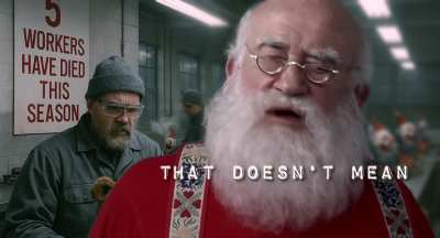 Whenever Bezos takes over the north pole.