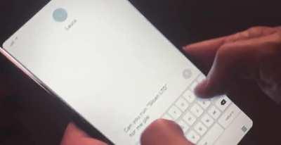 In Hawkeye (2021), Hawkeye types out a text message despite missing the right keys and pressing the completely wrong keys. This is a mistake as it contradicts Hawkeye’s perfect aim and lack of mistakes.
