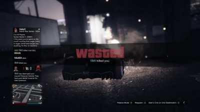 Welcome to gtao, i guess