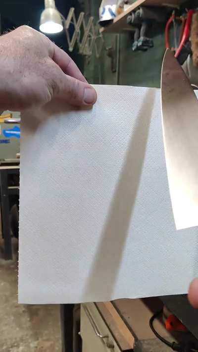 Paper towel test
