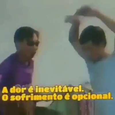 A dor é inevitável. O sofrimento é opcional