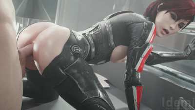 FemShep gets creampied (Idemi)