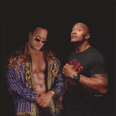 Photoshop Artist combine old and new celebrity pictures