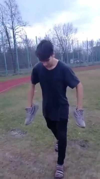 Backflipping....that is all