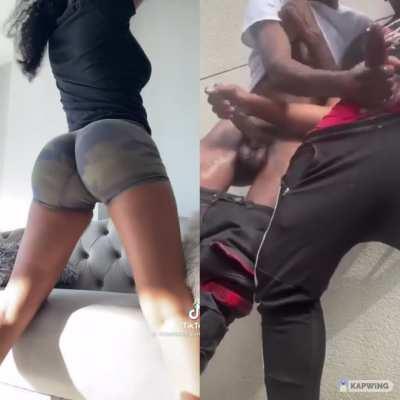 Milk your friends to twerking ass