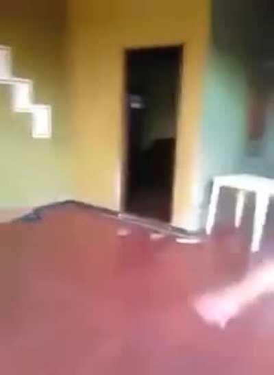 Why? Also that kid has got skills.