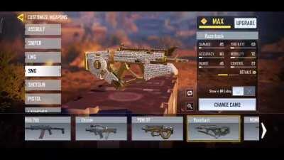 At last grinded all diamond on all weapons 😓😪