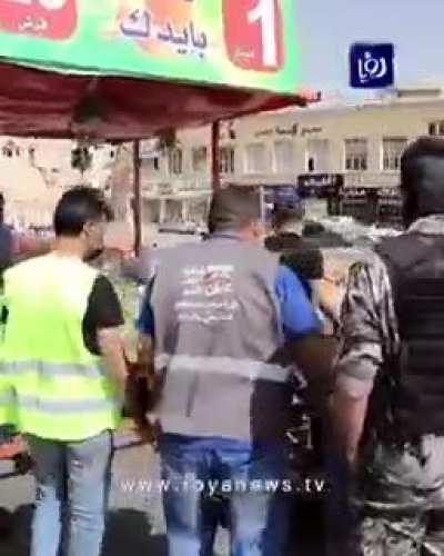 أمانة عمان تنفذ حملة لإزالة البسطات العشوائية في ماركا وجبل النصر ووادي الرمم