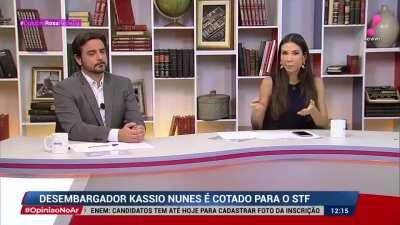 Lacombe opina sobre cotas: “Sou contra todo tipo”.