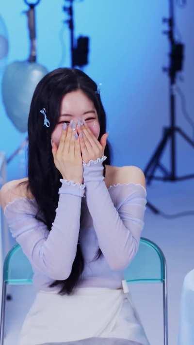 Dahyun always has fun filming for A'pieu