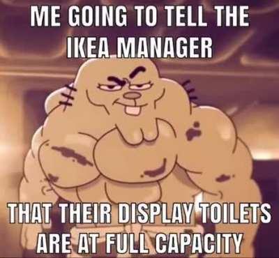 I pissed in the fridges too