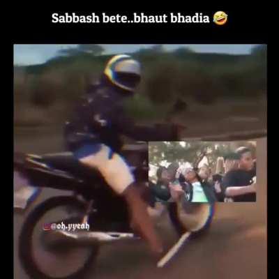 Now that's a hard YES at the end