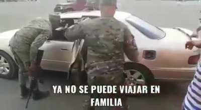 You can no longer travel with your family