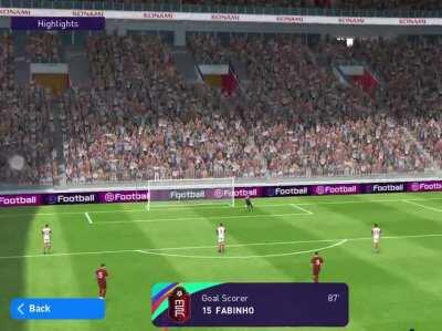 Quite possibly the luckiest goal I've ever scored.