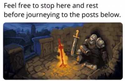 Descansa un poco, compañero.