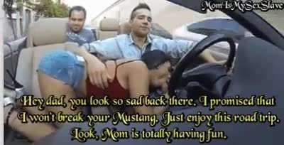 mom made dad give me his mustang for my birthday