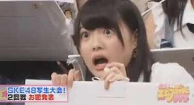 Asian women seeing a bodybuilder