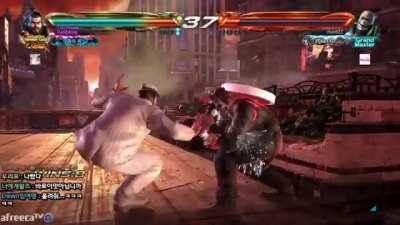 Welcome to tekken buddy Credit: (Daddy King Youtube) *New player asks to play with a Korean streamer