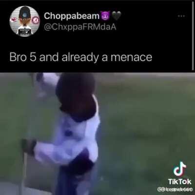 And he grew up to be the infamous brucedropemoff