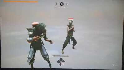 Not a meme but got removed from the normal sub. Inspired by u/hyperkick89 / Gameplay from Absolver