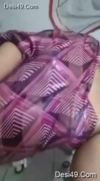 Cute Desi Girl Showing Her Boobs