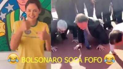 Gente, é verdade que bolsonaro soca fofo?