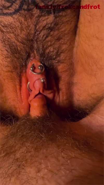 Watch my pussy pulse on their big t-dick 😮‍💨