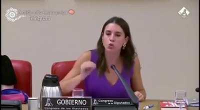 Ministra da Igualdade da Espanha, Irene Montero - “As crianças têm o direito de fazer sexo com quem quiserem. É um direito deles”.