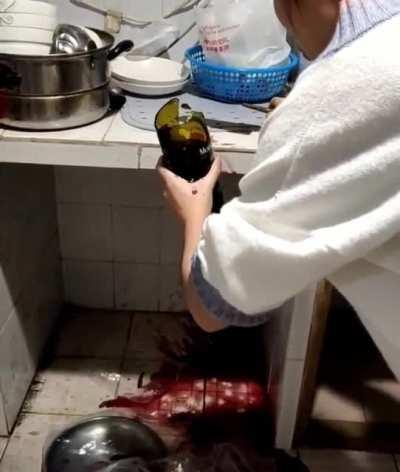 Just cut it right open