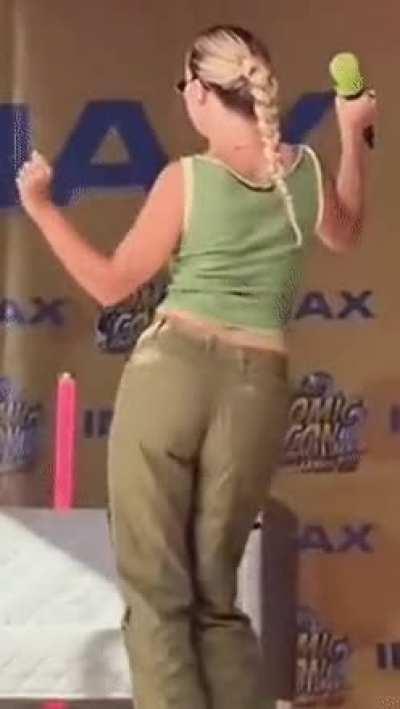 Millie Bobby Brown shaking it