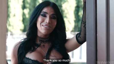 HOA boss Chanel Camryn  tries to shut down goth neighbor’s decor—ends up getting handled instead